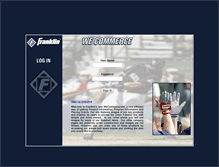 Tablet Screenshot of franklinsports.biz