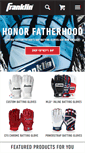Mobile Screenshot of franklinsports.com